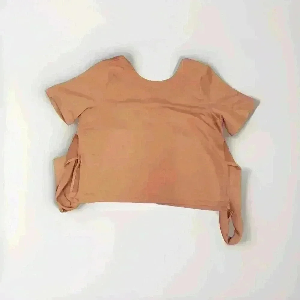 NIKE Studio Yoga Training Dri-Fit Wrap Top Size XXL - Picture 2 of 8